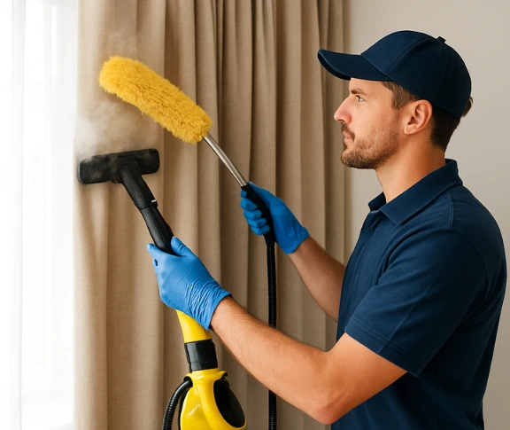 Emergency same-day curtain stain removal caloundra-west Matty Curtain Cleaning